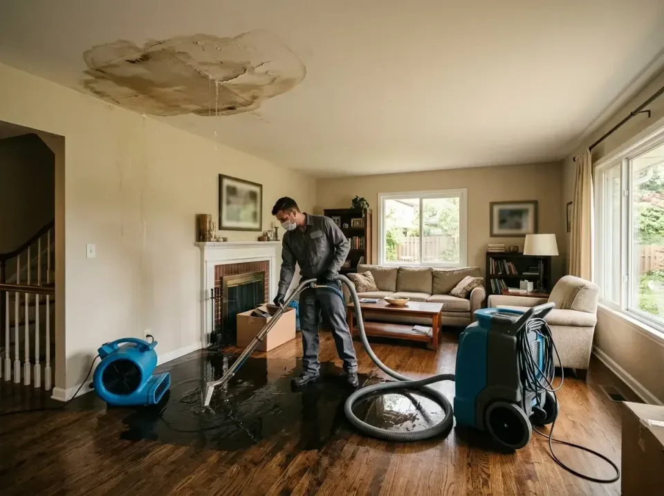 attic-pipe-burst-ceiling-drip-008 — frequently asked questions, Water Damage Restoration & Carpet Care in Airway Heights, WA